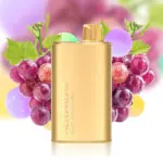 Alibarbar Rich 8000 Puffs - Grape Hubba Bubba