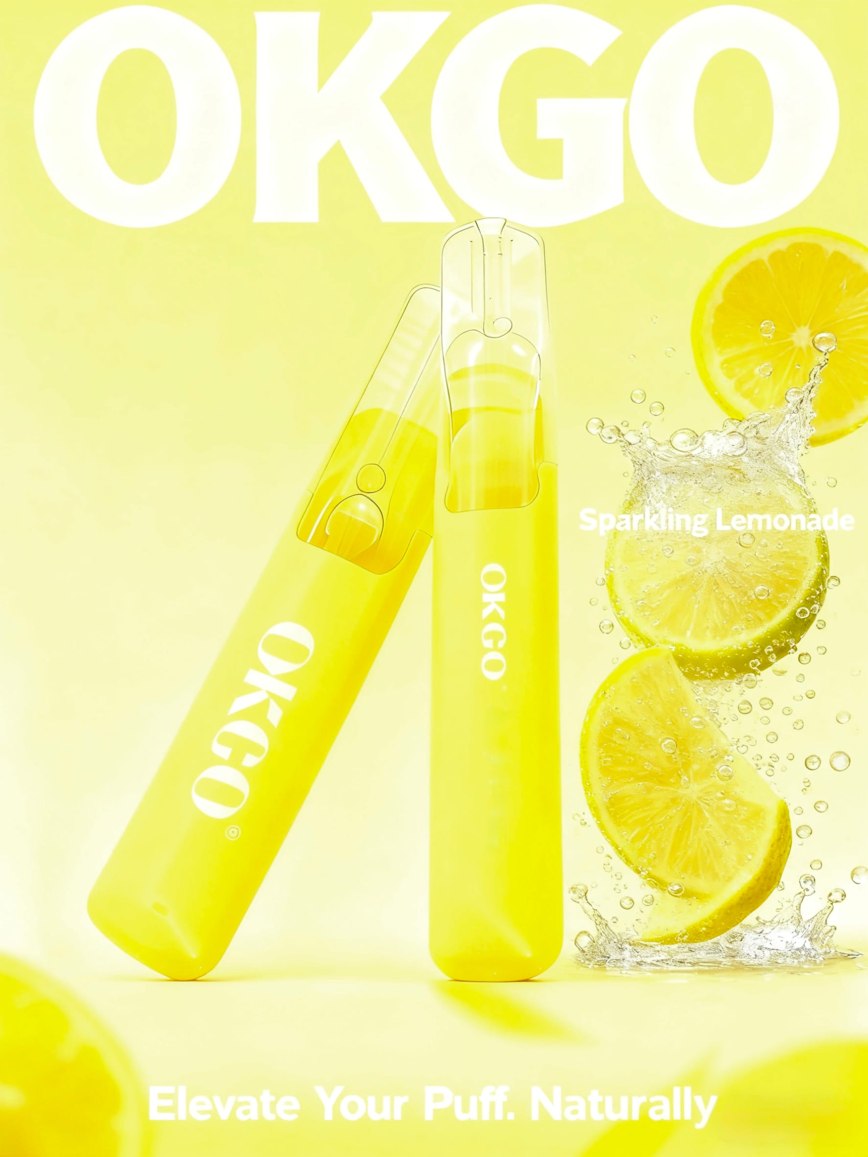 OKGO-6500-Puffs-Sparkling-Lemonade OKGO 6500 Puffs Sparkling Lemonade-3 Pack - Image 1