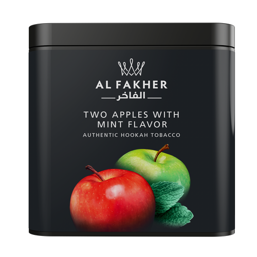 TWOAPPLESWITHMINT_1000g13 Al Fakher TWO APPLES WITH MINT - Image 1