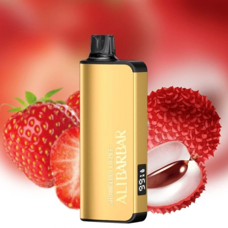 alibarbar-ingot-9000-puffs-strawberry-lychee ALIBARBAR INGOT 9000 PUFFS – Strawberry Lychee - Image 1