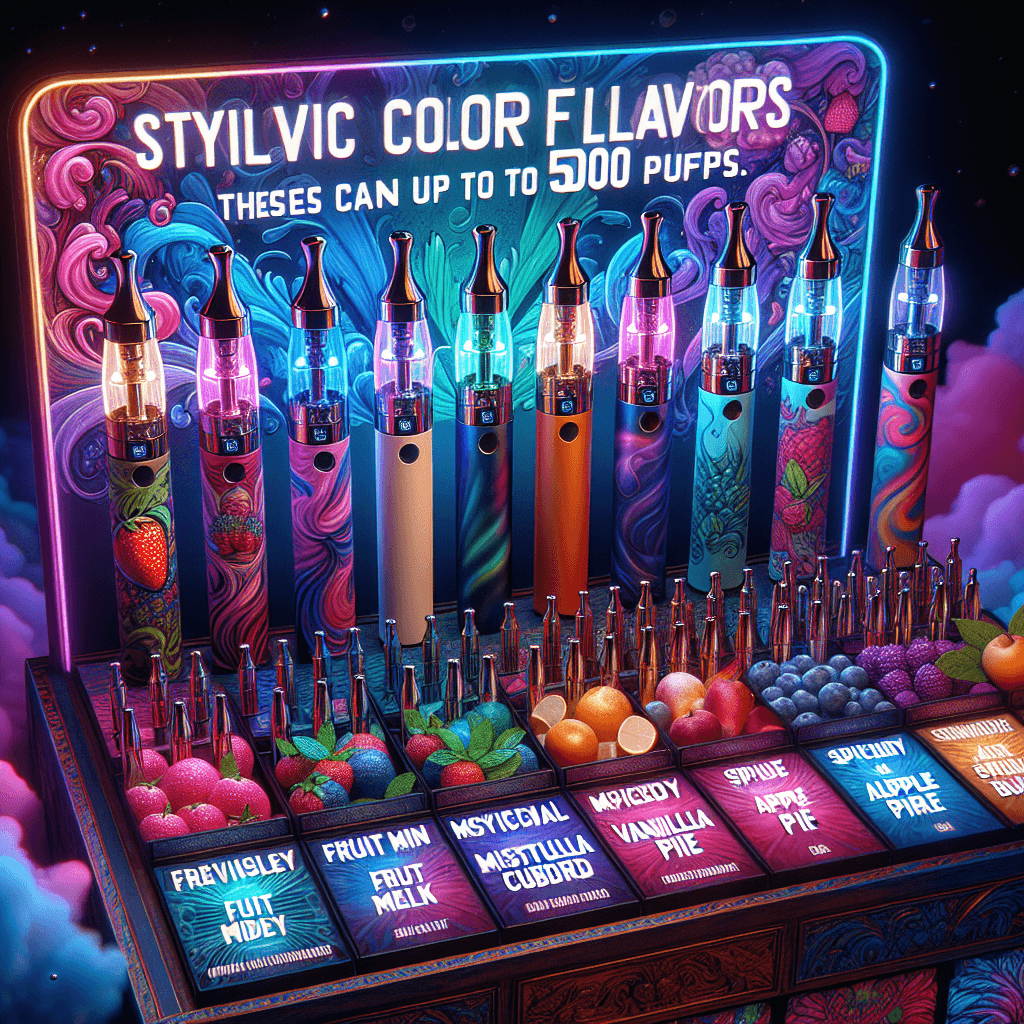 Modern interior of a smoke shop kallangur showing vape displays