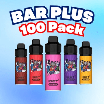 iget-bar-plus-6000-100 IGET Bar Plus 6000+ Puffs Vape 100 Pack ($20 each) - Image 1