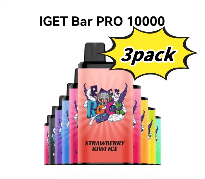 IGET Bar Pro 10000 Puffs Overseas warehouse-3pack flagstone tobacconist