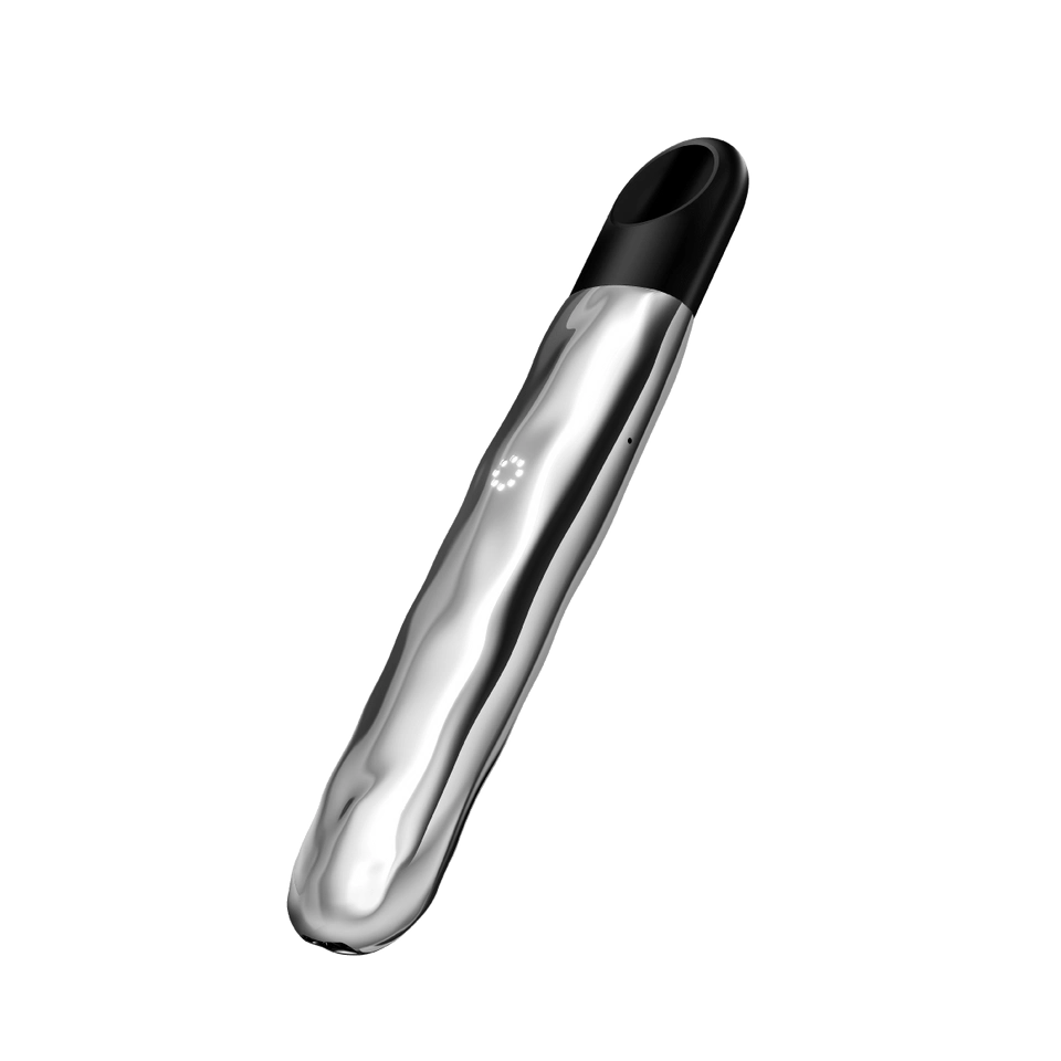 iget bar pro review - close up of iget bar pro mesh coil and usb-c charging port for review
