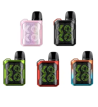 internal structure of a vape device showing mesh coil technology and e-liquid saturation for strawberry kiwi ice