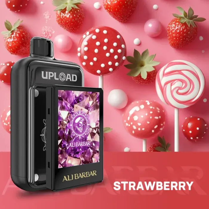 Alibarbar Upload 25000 Puffs Chuppa Chupps Strawberry