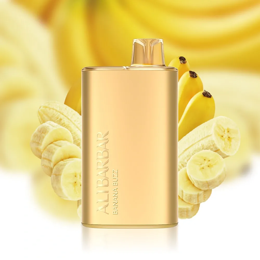 Alibarbar Rich 8000 Puffs Banana Ice Vape