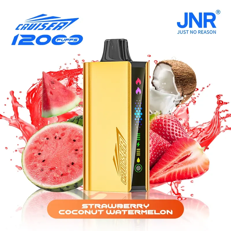JNR Cruiser 12000 Puffs Strawberry Coconut Watermelon Vape