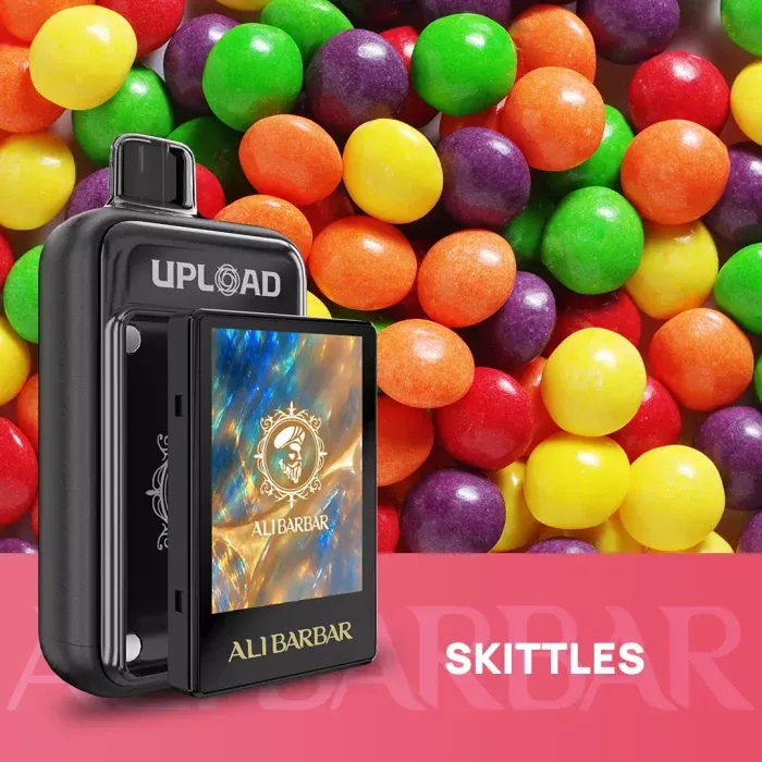 Alibarbar Upload 25000 Puffs skittles vape