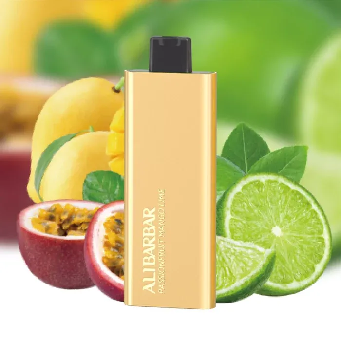 Alibarbar Pandora 7000 Puffs Passionfruit Mango Lime