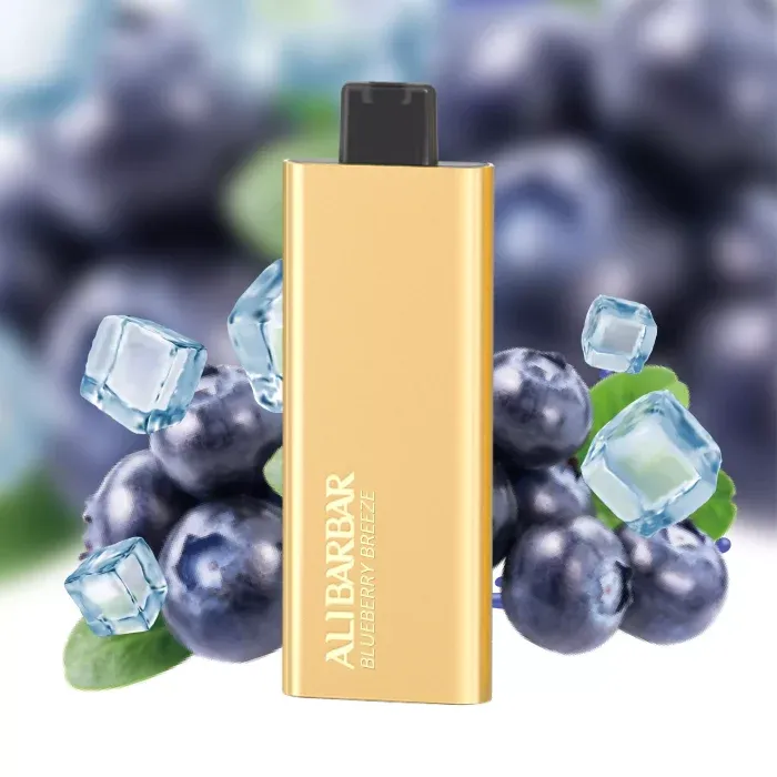 blue raspberry vape Alibarbar Pandora device