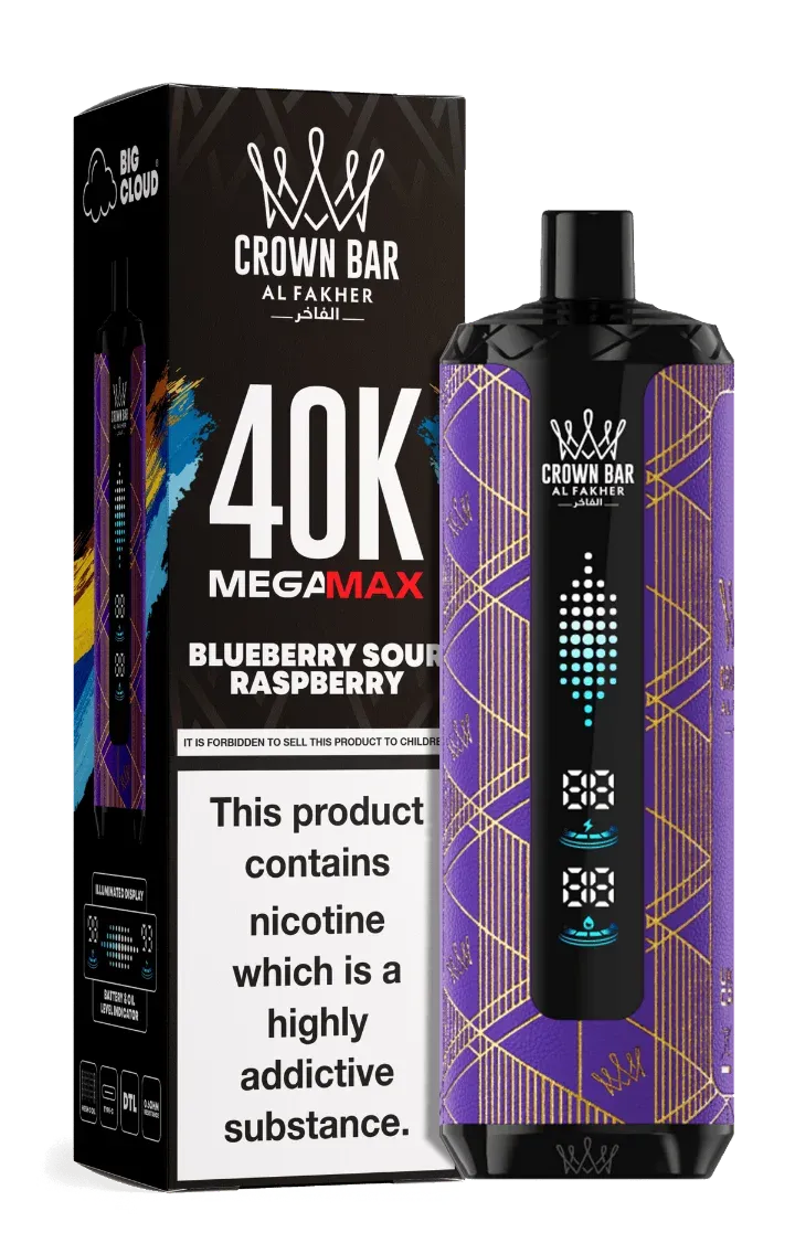 goget call Al Fakher Crown Bar Mega Max 40000